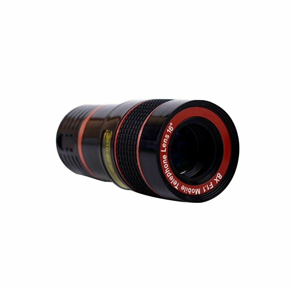 QuadZoom 8X™ – עדשת טלסקופ קליפ-און לאייפון ולסמארטפונים