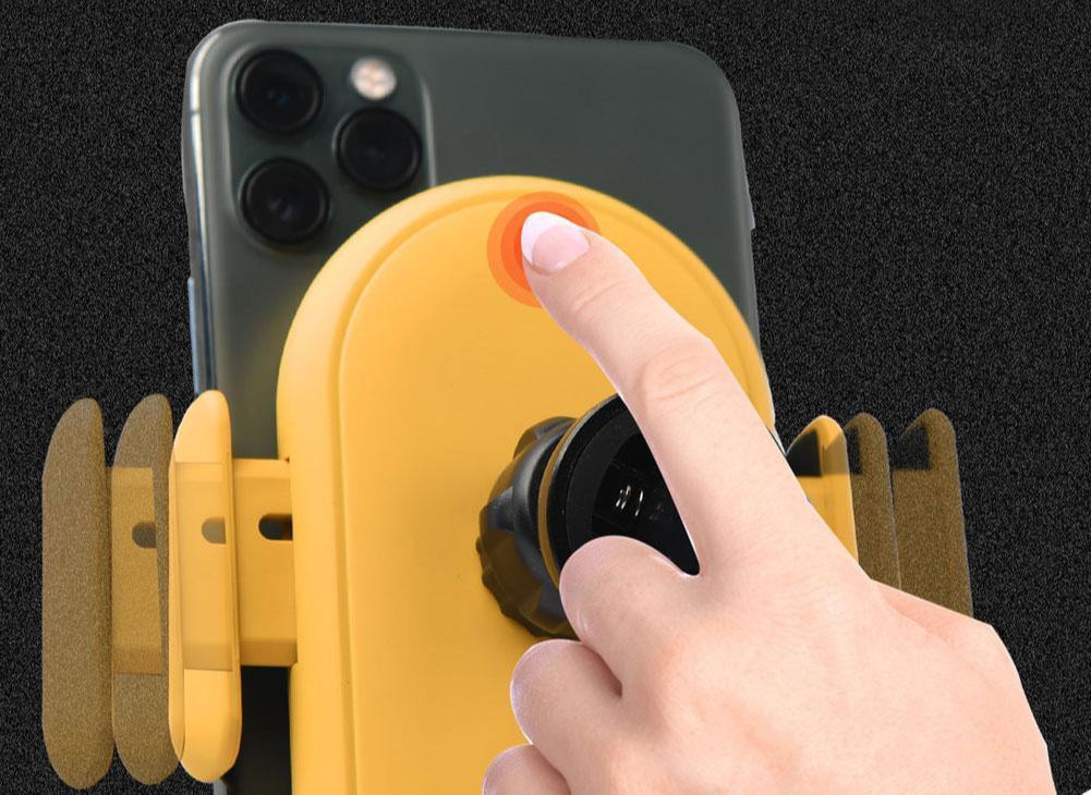 ChargeIQ מטען רכב אלחוטי חכם 2 ב 1