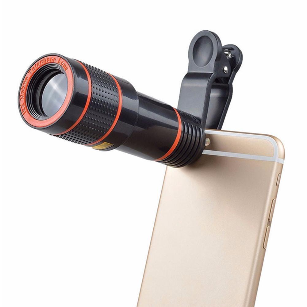 QuadZoom 8X™ – עדשת טלסקופ קליפ-און לאייפון ולסמארטפונים