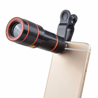 QuadZoom 8X™ – עדשת טלסקופ קליפ-און לאייפון ולסמארטפונים
