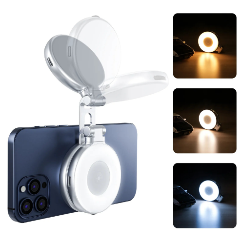 Tiko Magnetic Selfie Light מבית ZIRO – תאירו כל רגע בסטייל!