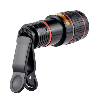 QuadZoom 8X™ – עדשת טלסקופ קליפ-און לאייפון ולסמארטפונים
