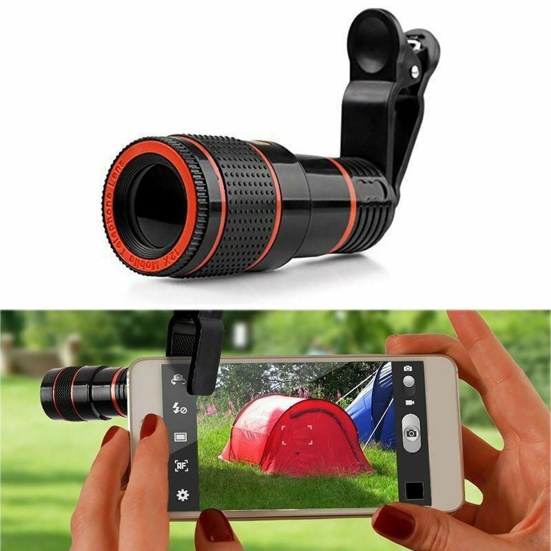 QuadZoom 8X™ – עדשת טלסקופ קליפ-און לאייפון ולסמארטפונים
